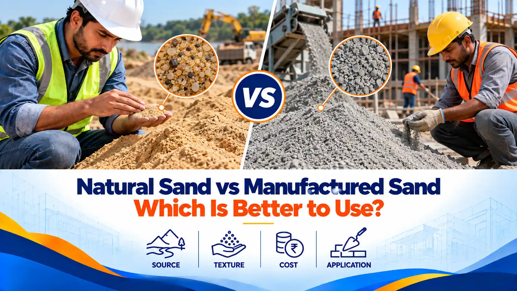 Natural Sand vs Manufactured Sand: Which Is Better to Use?